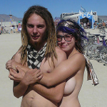 Burning man hugs - Author - Phondras